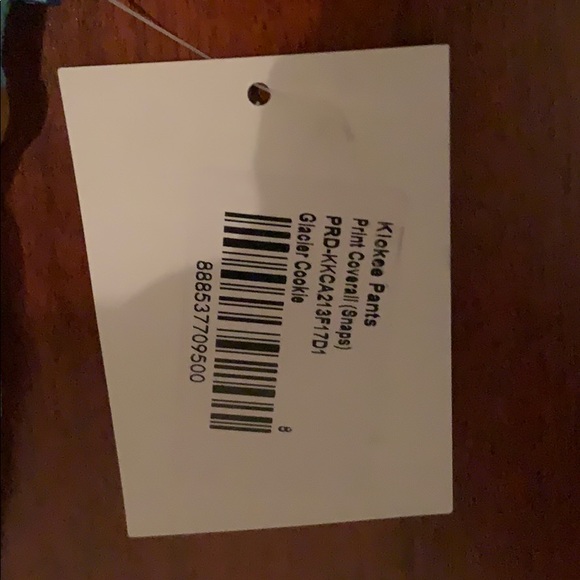 Kickee Pants Glacier Cookie Coverall - Picture 3 of 4